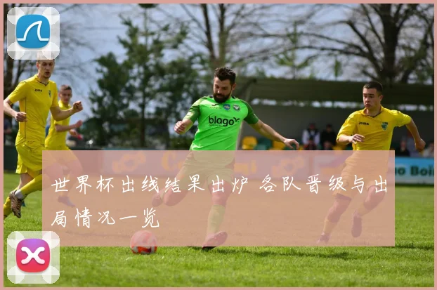 世界杯出线结果出炉 各队晋级与出局情况一览